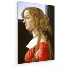 Tablou pe panza (canvas) - Sandro Botticelli - Female profile portrait - ca. 1480 AEU4-KM-CANVAS-648